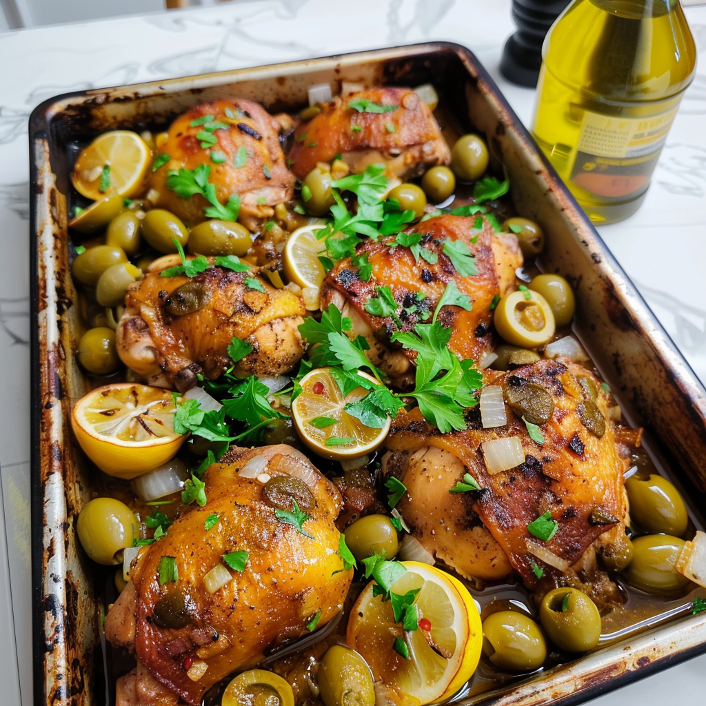 Baked moroccan chicken best sale