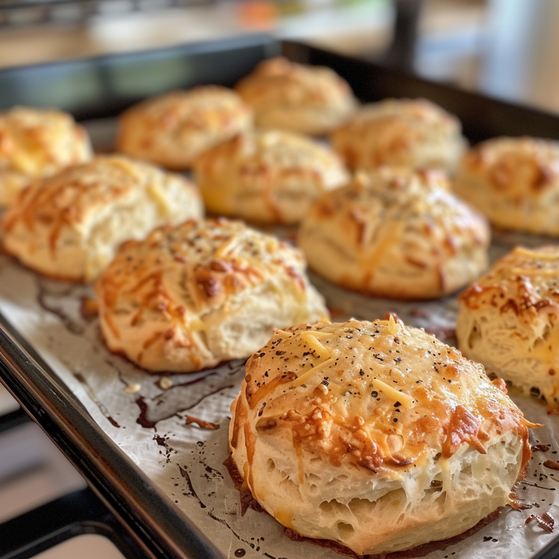 Cheesy Cajun Scones