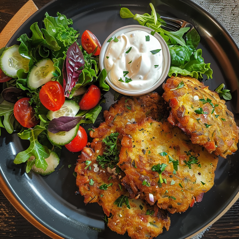 Kiwi Mussel And Bacon Fritters