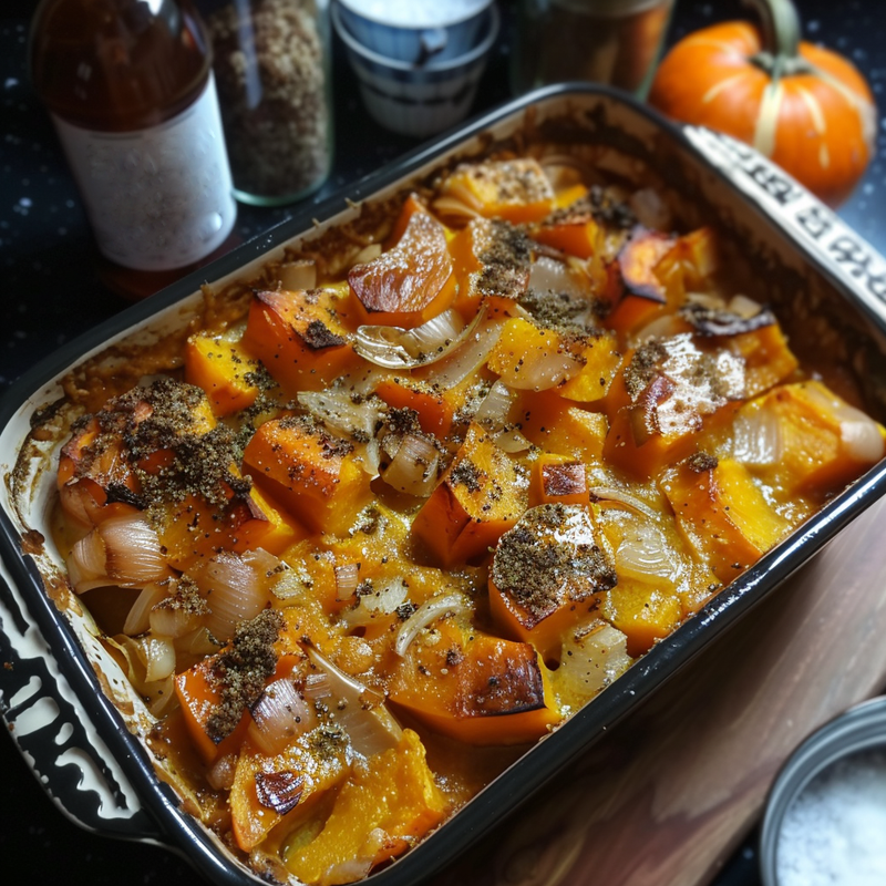 Moroccan Pumpkin Bake