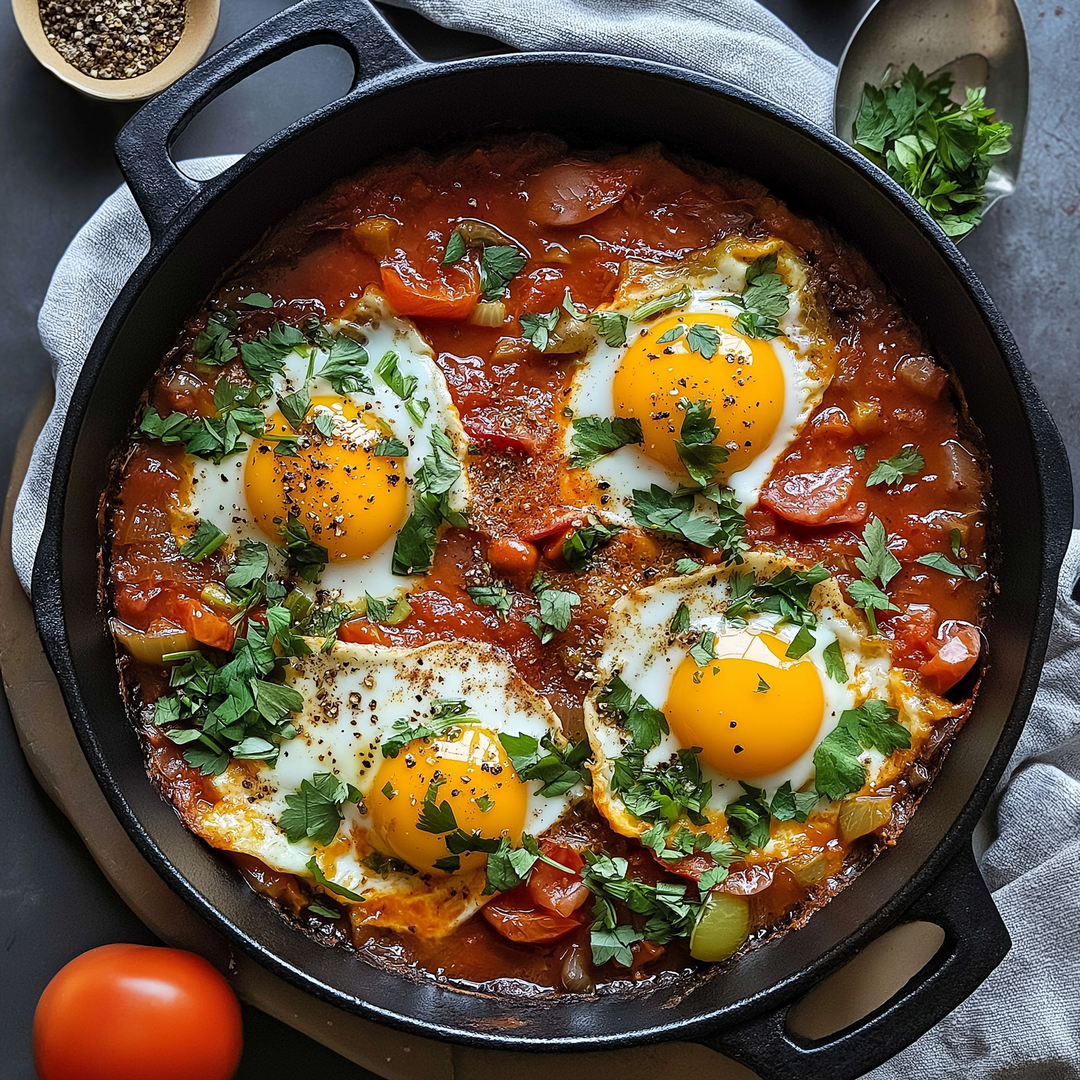 Moroccan Shakshuka with Super Dukkah 🍳