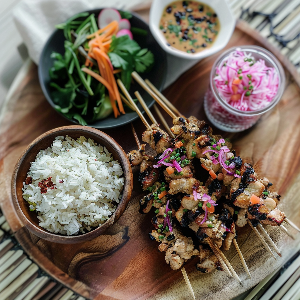 Vietnamese Chicken Skewers