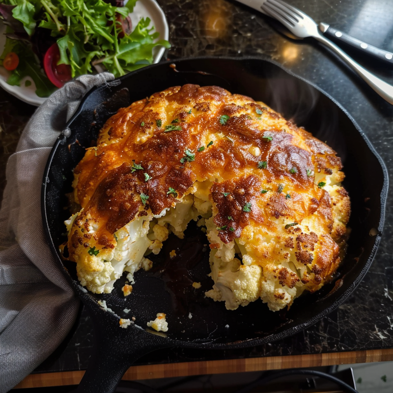 Whole Jammin' Jerk Cauliflower